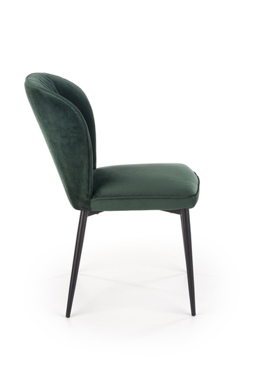 Krzesło K399 ciemny zielony